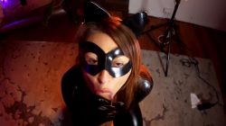 Halloween Blowjob – Catwoman Sucking Dick Dry Pov Upclose 4k